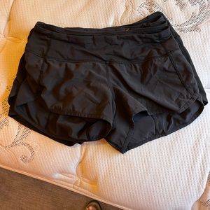 Lulu lemon running shorts.